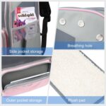 FUNADD Mochila para mascotas plegable y transpirable, bolsa para gatos con hombros al aire libre, Pet Backpack - Imagen 3