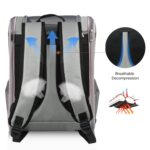FUNADD Mochila para mascotas plegable y transpirable, bolsa para gatos con hombros al aire libre, Pet Backpack - Imagen 4