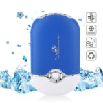 Mini ventilador portátil de mano con refrigeración por aire acondicionado con carga USB