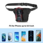 HAWEEL Multi-función Deportes Fitness Botella de agua Riñonera, Bottle Waist Bag - Imagen 5