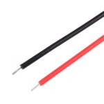 10 pares de cables de circuito paralelo rojo y negro de 22 AWG, longitud: 12 cm - Imagen 2