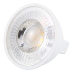 Foco LED MR16 5W 8 LED SMD 2835, CA / CC 12 V (blanco cálido)
