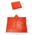 Impermeable largo de primeros auxilios para acampar al aire libre AOTU AT9052 - Imagen 3