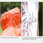 Impermeable largo de primeros auxilios para acampar al aire libre AOTU AT9052 - Imagen 6