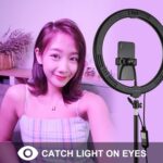 PULUZ 11,8 pulgadas, 30 cm, luz RGB, 1,1 m, montaje en trípode, anillo LED regulable, Vlogging, selfie, fotografía, luces de vídeo, kits de transmisión en vivo con zapata fría, rótula de bola de trípode y abrazadera para teléfono, 12 inch RGB+Tripod(EU... - Imagen 13