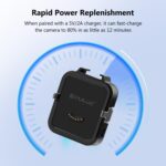 Base de carga multifuncional PULUZ para transmisión de datos Insta360 GO Ultra, Charging Base - Imagen 5