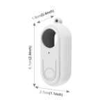 Funda protectora de silicona PULUZ con cubierta de lente para Insta360 GO 2, For Insta360 GO 2 - Imagen 3