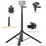 Trípode para selfies con cámara de acción PULUZ de 1,3 m, soporte para transmisión en vivo de vlogs, 1.4m Action Camera Tripod - Imagen 4