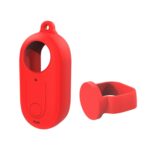 Funda de silicona para cámara Insta360 GO 3 PULUZ con tapa de lente, Silicone Case with Lens Cover (Red) - Imagen 7