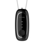 Purificador de aire portátil de iones negativos KY100A Purificador de aire colgante para el cuello, Rectangle Black
