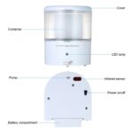Dispensador automático de jabón tipo inducción Máquina de desinfección montada en la pared, Automatic Induction Soap Dispenser - Imagen 5