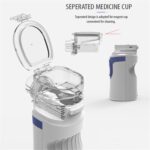 JZ-492S Nebulizador ultrasónico portátil Mini inhalador de mano Respirador Cuidado de la salud Hogar Máquina atomizador, JZ-492S - Imagen 5