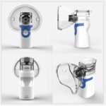 JZ-492S Nebulizador ultrasónico portátil Mini inhalador de mano Respirador Cuidado de la salud Hogar Máquina atomizador, JZ-492S - Imagen 6