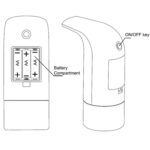 Lavadora automática de espuma con dispensador de jabón con sensor, Soap Dispenser - Imagen 5