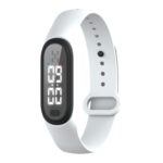 Pulsera repelente de mosquitos electrónica ultrasónica para exteriores Q2, compatible con modo de tres engranajes y pantalla de tiempo, Q2 (White)