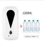 Dispensador automático de esterilización por goteo con sensor infrarrojo sin contacto montado en la pared de 1200 ml - Imagen 3