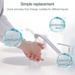 Dispensador automático de esterilización por goteo con sensor infrarrojo sin contacto montado en la pared de 1200 ml - Imagen 4