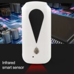 Dispensador automático de esterilización por goteo con sensor infrarrojo sin contacto montado en la pared de 1200 ml - Imagen 6