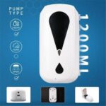 Dispensador automático de esterilización por goteo con sensor infrarrojo sin contacto montado en la pared de 1200 ml - Imagen 7