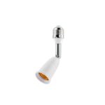 E27 a E27 Divisor Ajustable LED Portalámparas Adaptador Convertidor Socket Portalámparas, 1 In 1