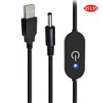 Controlador de interruptor atenuador en línea táctil LED para un solo color, longitud 100cm, 35135 to USB