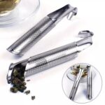 Colador de té de acero inoxidable LScook Infusor de té con un diseño increíble y un soporte agradable al tacto. Incluye cuchara infusora y filtro. - Imagen 4