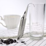Colador de té de acero inoxidable LScook Infusor de té con un diseño increíble y un soporte agradable al tacto. Incluye cuchara infusora y filtro. - Imagen 5