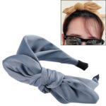 Diadema con lazo de tela con Orejas de conejo, accesorios para el pelo para niñas