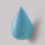 Ganchos de pared creativos con gotas de agua, decoración del hogar, Mural de resina, gancho para abrigo 3D, ganchos individuales, colgador de pared, Small Size - Imagen 2