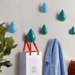 Ganchos de pared creativos con gotas de agua, decoración del hogar, Mural de resina, gancho para abrigo 3D, ganchos individuales, colgador de pared, Small Size - Imagen 8