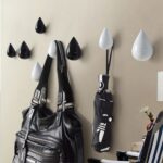 Ganchos de pared creativos con gotas de agua, decoración del hogar, Mural de resina, gancho para abrigo 3D, ganchos individuales, colgador de pared, Small Size - Imagen 9