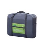Bolso de gran capacidad a la moda, bolso plegable de nailon para mujer, bolsos de viaje para equipaje Unisex