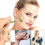 Rodillo de masaje facial de doble jade - Imagen 6