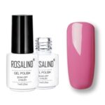 ROSALIND Juego de esmaltes en gel UV Semi permanente Primer capa superior Poly Gel Barniz Nail Art Manicura Gel, Capacidad: 7 ml, 2456