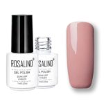 ROSALIND Juego de esmaltes en gel UV Semi permanente Primer capa superior Poly Gel Barniz Nail Art Manicura Gel, Capacidad: 7 ml, 2460