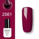 ROSALIND Juego de esmaltes en gel UV Semi permanente Primer capa superior Poly Gel Barniz Nail Art Manicura Gel, Capacidad: 7 ml, 2559 - Imagen 2