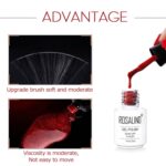 ROSALIND Juego de esmaltes en gel UV Semi permanente Primer capa superior Poly Gel Barniz Nail Art Manicura Gel, Capacidad: 7 ml, 2559 - Imagen 5