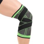 2 uds Fitness correr vendaje para ciclismo rodilleras soporte elástico nailon deportes compresión Pad manga, s