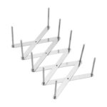 Estante de almacenamiento retráctil para cocina, estante de vapor multifuncional plegable, estante para utensilios de cocina de acero inoxidable - Imagen 3