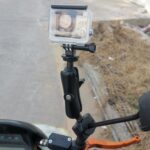 Soporte para cámara con soporte para grabadora de motociclismo, estilo:, KZ05 + KL04 + KD01 - Imagen 4
