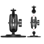 Soporte para cámara con soporte para grabadora de motociclismo, estilo:, KZ05 + KL04 + KD09