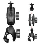 Soporte para cámara con soporte para grabadora de motociclismo, estilo:, KZ05 + KL04 + KD04
