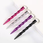 10 PCS Outdoor Anti-Wolf Supplies Equipment Pen Stick con llavero - Imagen 2