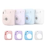 Funda protectora de silicona color gelatina para cámara para Fujifilm Instax mini 11, Jelly Color Purple - Imagen 2