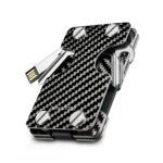 Cartera EDC multifuncional con tarjetero de metal nuevo que puede almacenar llaves y disco U