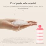 Dispensador portátil de leche en polvo, contenedor de alimentos, caja de alimentación para bebé - Imagen 8