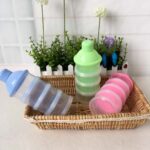 Dispensador portátil de leche en polvo, contenedor de alimentos, caja de alimentación para bebé - Imagen 10