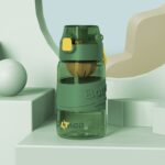 8012 Hervidor deportivo anti-impacto para deportes al aire libre de gran capacidad, Capacidad:, 500ml (Storm Orange)