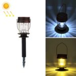 HSR002 Luz de camping con linterna solar retro para exteriores, especificaciones:, Portable-Warm Light
