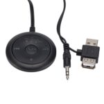 Manos libres FM Car Bluetooth Receptor AUX Consola central Reproductor de MP3 - Imagen 3